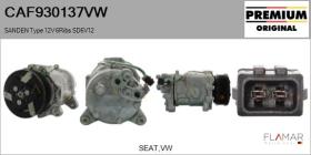 VW CAF930137VW - COMPRESOR AIRE ACONDICIONADO