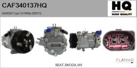 HQ CAF340137HQ - COMPRESOR AIRE ACONDICIONADO