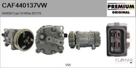 VW CAF440137VW - COMPRESOR AIRE ACONDICIONADO