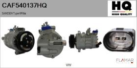 HQ CAF540137HQ - COMPRESOR AIRE ACONDICIONADO