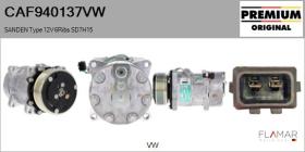 VW CAF940137VW - COMPRESOR AIRE ACONDICIONADO