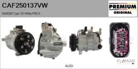 VW CAF250137VW - COMPRESOR AIRE ACONDICIONADO