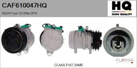 HQ CAF610047HQ - COMPRESOR AIRE ACONDICIONADO