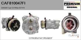 FIAT CAF810047FI - COMPRESOR AIRE ACONDICIONADO