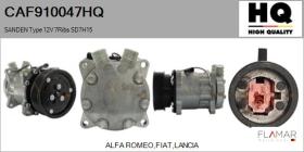 HQ CAF910047HQ - COMPRESOR AIRE ACONDICIONADO