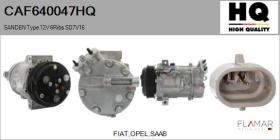 HQ CAF640047HQ - COMPRESOR AIRE ACONDICIONADO