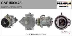 FIAT CAF150047FI - COMPRESOR AIRE ACONDICIONADO