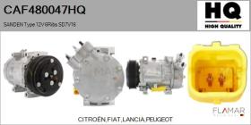 HQ CAF480047HQ - COMPRESOR AIRE ACONDICIONADO