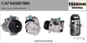 MERCEDES BENZ CAF640067MB - COMPRESOR AIRE ACONDICIONADO