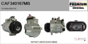 MERCEDES BENZ CAF340167MB - COMPRESOR AIRE ACONDICIONADO