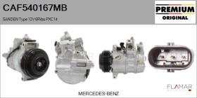 MERCEDES BENZ CAF540167MB - COMPRESOR AIRE ACONDICIONADO