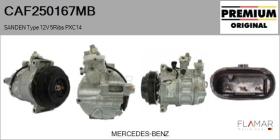 MERCEDES BENZ CAF250167MB - COMPRESOR AIRE ACONDICIONADO