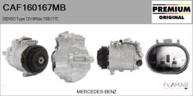 MERCEDES BENZ CAF160167MB - COMPRESOR AIRE ACONDICIONADO