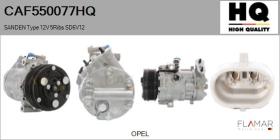HQ CAF550077HQ - COMPRESOR AIRE ACONDICIONADO