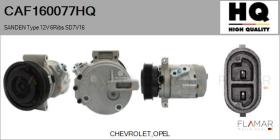 HQ CAF160077HQ - COMPRESOR AIRE ACONDICIONADO