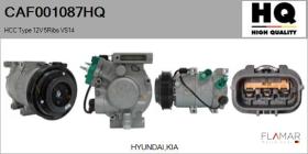 HQ CAF001087HQ - COMPRESOR AIRE ACONDICIONADO