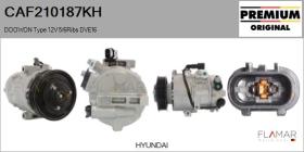 HYUNDAI-KIA CAF210187KH - COMPRESOR AIRE ACONDICIONADO