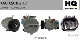 HQ CAF820187HQ - COMPRESOR AIRE ACONDICIONADO
