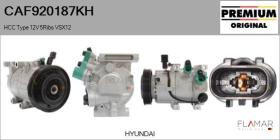 HYUNDAI-KIA CAF920187KH - COMPRESOR AIRE ACONDICIONADO