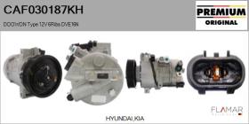 HYUNDAI-KIA CAF030187KH - COMPRESOR AIRE ACONDICIONADO