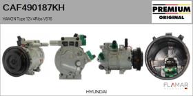 HYUNDAI-KIA CAF490187KH - COMPRESOR AIRE ACONDICIONADO