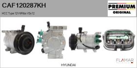 HYUNDAI-KIA CAF120287KH - COMPRESOR AIRE ACONDICIONADO