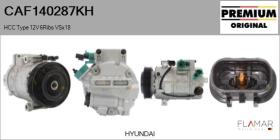 HYUNDAI-KIA CAF140287KH - COMPRESOR AIRE ACONDICIONADO