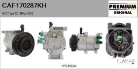 HYUNDAI-KIA CAF170287KH - COMPRESOR AIRE ACONDICIONADO