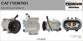 HYUNDAI-KIA CAF710387KH - COMPRESOR AIRE ACONDICIONADO