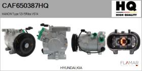 HQ CAF650387HQ - COMPRESOR AIRE ACONDICIONADO
