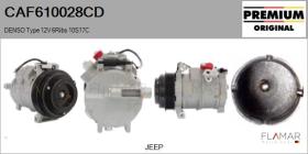 CHRYSLER-DODGE-JEEP CAF610028CD - COMPRESOR AIRE ACONDICIONADO