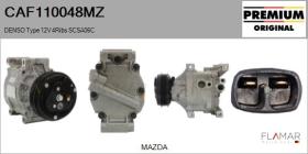 MAZDA CAF110048MZ - COMPRESOR AIRE ACONDICIONADO