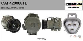 TOYOTA-LEXUS-DAIHATSU CAF420068TL - COMPRESOR AIRE ACONDICIONADO