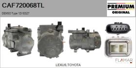 TOYOTA-LEXUS-DAIHATSU CAF720068TL - COMPRESOR AIRE ACONDICIONADO