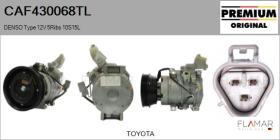 TOYOTA-LEXUS-DAIHATSU CAF430068TL - COMPRESOR AIRE ACONDICIONADO