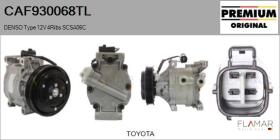 TOYOTA-LEXUS-DAIHATSU CAF930068TL - COMPRESOR AIRE ACONDICIONADO