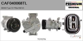 TOYOTA-LEXUS-DAIHATSU CAF040068TL - COMPRESOR AIRE ACONDICIONADO