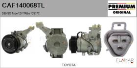 TOYOTA-LEXUS-DAIHATSU CAF140068TL - COMPRESOR AIRE ACONDICIONADO