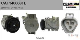 TOYOTA-LEXUS-DAIHATSU CAF340068TL - COMPRESOR AIRE ACONDICIONADO