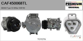 TOYOTA-LEXUS-DAIHATSU CAF450068TL - COMPRESOR AIRE ACONDICIONADO