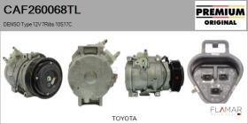 TOYOTA-LEXUS-DAIHATSU CAF260068TL - COMPRESOR AIRE ACONDICIONADO