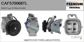 TOYOTA-LEXUS-DAIHATSU CAF570068TL - COMPRESOR AIRE ACONDICIONADO
