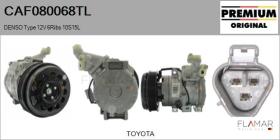 TOYOTA-LEXUS-DAIHATSU CAF080068TL - COMPRESOR AIRE ACONDICIONADO