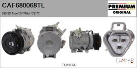 TOYOTA-LEXUS-DAIHATSU CAF680068TL - COMPRESOR AIRE ACONDICIONADO