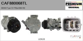 TOYOTA-LEXUS-DAIHATSU CAF880068TL - COMPRESOR AIRE ACONDICIONADO