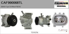TOYOTA-LEXUS-DAIHATSU CAF990068TL - COMPRESOR AIRE ACONDICIONADO