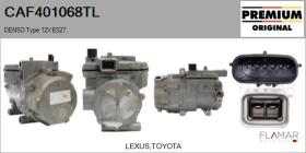 TOYOTA-LEXUS-DAIHATSU CAF401068TL - COMPRESOR AIRE ACONDICIONADO