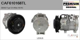 TOYOTA-LEXUS-DAIHATSU CAF610168TL - COMPRESOR AIRE ACONDICIONADO