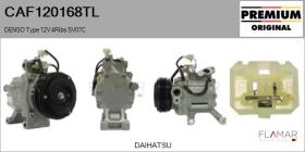 TOYOTA-LEXUS-DAIHATSU CAF120168TL - COMPRESOR AIRE ACONDICIONADO