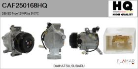 HQ CAF250168HQ - COMPRESOR AIRE ACONDICIONADO